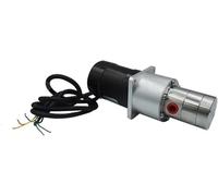 Pompe for acque reflue/effluenti MG218XP02B05 Pompa elettrica a ingranaggi DC 24V Trasmissione magnetica in acciaio inossidabile 6LPM for fluidi viscosi 0-70℃ 3000CPS(Brush Motor,CN-SUS316)