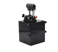 Pompe idrauliche manuali ad azione semplice, 12 - 25 - 45 cc, serbatoio olio 1 - 3 - 5 litri (E.W. 12 ccm 5 lt serbatoio)