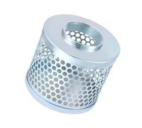 Pompe in acciaio al carbonio Filtro Filtro di aspirazione Foro rotondo Previene detriti per impedisce l'ingresso di detriti Filtro di aspirazione NPT filettatura femmina