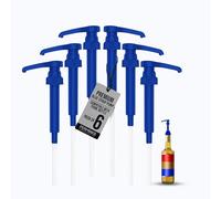 Pompe per sciroppo di alta qualità, confezione da 4, compatibili con bottiglie Torani & Davinci da 750 ml, ideali per sciroppi di caffè, coni di neve, aromi, accessori da bar - Nessun intasamento,