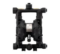 Pompe pneumatiche a doppia membrana for il trasferimento di acqua e olio in lega di alluminio AODD QBY3-25 Progettazione più sicura