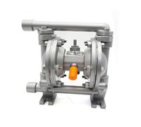 Pompe pneumatiche a doppio diaframma for pompe chimiche, trattamento e acque con pompa pneumatica for carburante liquido in lega di alluminio da 1/2" 19 l/min per Dosaggio in Laboratorio(F46 diaphragm