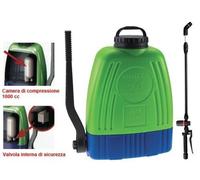 POMPE POMPA A SPALLA A PRESSIONE PER IRRORAZIONE IN PLASTICA GDM INIQUA 16LT.