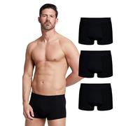 POMPEA 3 Pezzi Boxer Uomo in Cotone, Mutande in Tessuto Jersey con Cinturino Elastico in Vita