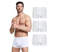 POMPEA 3 Pezzi Boxer Uomo in Cotone Tessuto Jersey | Mutande Uomo con Cinturino Elastico in Vita