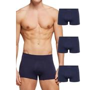Pompea Pack 3 Pezzi Boxer Seamless in Microfibra Blu