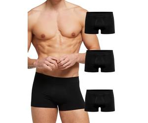 POMPEA 3 Pezzi Boxer Uomo in Morbida Microfibra, Mutande Uomo Senza Cuciture Elasticizzate