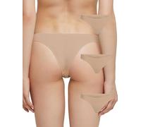POMPEA 3 Pezzi Slip Brasiliana Donna in Cotone, Intimo Donna Seamless
