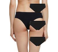 Pompea 3 Pezzi Slip Brasiliana Donna in Morbida Microfibra, Intimo Donna