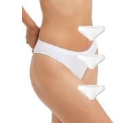 POMPEA 3 Pezzi Slip Brasiliana Donna in Morbida Microfibra, Mutande Donna Senza Cuciture