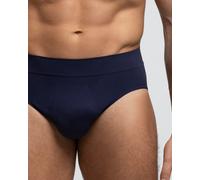 POMPEA 3 Pezzi Slip Uomo Morbido Seamless con Filato Odor Control Q-Skin . Nero L/XL