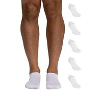 POMPEA 5 Paia Calzini Uomo in Cotone, Calze Corte alla Caviglia con Punta e Tallone Rinforzati