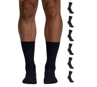 POMPEA 6 Paia Calze Uomo Corte Funzionali, Calzini Uomo con Cuscinetti Immagliati ed Effetto Grip, Resistenti e Comodi