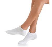 POMPEA 6 PAIA MINICALZE SPORTIVE UNISEX COTONE ART BIKES UNISEX COL. E MIS. A SCELTA (S, BIANCO)