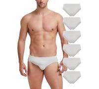 POMPEA 6 Pezzi Slip Uomo in Morbida Microfibra, Mutande Uomo con Lavorazione a Coste