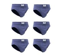 POMPEA 6 Slip Uomo Microfibra Costa Taglia S/M Navy