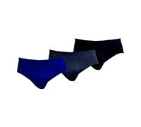 POMPEA 9 Pezzi Slip Uomo Morbido Seamless con Filato Odor Control Q-Skin Assortito S/M