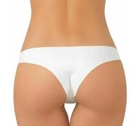 Pompea Braziliana femminile intimo invisibile non stressa colore BIANCO