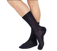 POMPEA CALZA CORTA IN FILO DI SCOZIA UOMO BLU