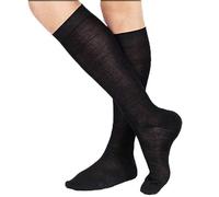 POMPEA CALZA GAMBALETTO FILO DI SCOZIA UOMO - NERO