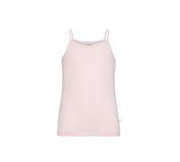 Pompea Caraco Girl Canotta Bambina in Cotone, Canottiera Bimba in Tessuto Jersey con Spalla Stretta, Rosa, 6-7 Anni
