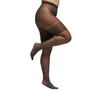 POMPEA Collant Donna 20 Denari Comfort Size, Calze Velate Opache, Collant con Banda Anti-Sfregamento e Compressione Leggera