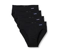 Pompea Costa Slip, Nero (Nero 0071), Medium (Taglia Produttore:S/M) (Pacco da 4) Uomo
