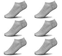 POMPEA Fantasmini cotone elasticizzato (6pz) (39-42, Grigio)