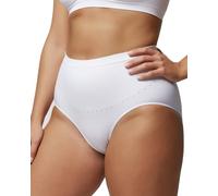 POMPEA guaina donna slip comfort size in microfibra art. 89624249 (XL, bianco)