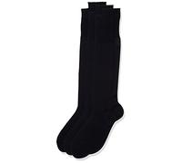 Pompea Scozia Calze al Ginocchio, Blu (Navy 1556), 44/45 (Taglia Produttore:12/12.5) (Pacco da 6) Uomo