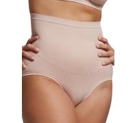 POMPEA Slip Donna a Vita Alta Comfort Size in Morbida Microfibra, Mutande Donna Senza Cuciture con Supporto Fianchi e Glutei