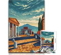 Pompei 1000 Puzzle Sviluppo Cognitivo Gioco Divertente Speciale Premuroso Celebrazione Regalo Dimensioni 38x26cm