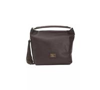 Pompei Donatella Brown Leather Women Shoulder Bag