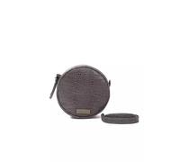 Pompei Donatella Gray Leather Women Crossbody Bag