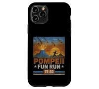 Pompei Fun Run 79 d.C. Divertente parodia di geologia del vulcano Custodia per iPhone 11 Pro