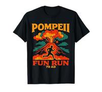 Pompei Fun Run Geografia Vulcanologo Vulcanologia uomini wome Maglietta