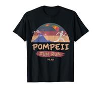 Pompei Fun Run Vulcanologo Geografia Vulcanologia Uomini Maglietta
