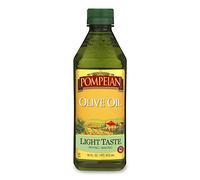Pompeian Light Taste Olive Oil, Light, Subtle Flavor, Perfect for Frying & Baking, Naturally Gluten Free, Non-Allergenic, Non-GMO, 16 FL. OZ.