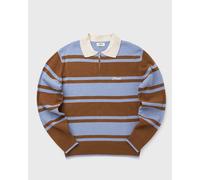 POMPEII RUGBY KNIT POLO men Polos blue|brown in taglia:L