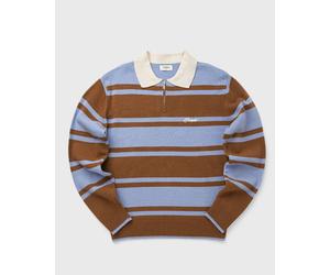 POMPEII RUGBY KNIT POLO men Polos blue|brown in taglia:L