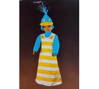 POMPEO ABITO COSTUME CARNEVALE VINTAGE TG. 2 CASARINI 1985 RAI CARLOTTA