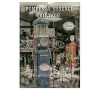 POMPES À ESSENCE VINTAGE (Calendrier mural 2027 DIN A3 horizontal), CALVENDO cal