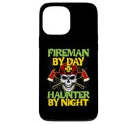 Pompiere di Day Haunter di notte Vigile del fuoco spaventoso Custodia per iPhone 13 Pro Max