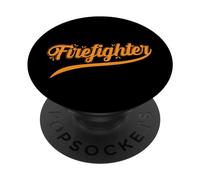 Pompiere Eroe Pompiere PopSockets PopGrip Adesivo