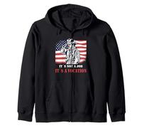 Pompiere Non è Un Lavoro è Una vocazione Pompiere roba Uomini Felpa con Cappuccio