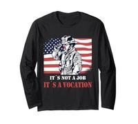 Pompiere Non è Un Lavoro è Una vocazione Pompiere roba Uomini Maglia a Manica