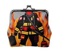 Pompiere Stampa Squisito Bacio Blocco Portafoglio Compatto Versatile Donne Portamonete Piccolo Sacchetto Della Cerniera