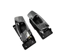 POMPOMPUR Maniglia Interna Anteriore E Posteriore Cromata Per Kia Per Carens Per Rondo E Per Citra 2003-2004-2005-2006(1 Pair)