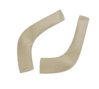 POMPOMPUR Rivestimento In Pelle Per Maniglia Bracciolo Centrale Portiera Auto Per Cayenne 2011 2012 2013 2014 2015 2016(Center Armrest Beige)