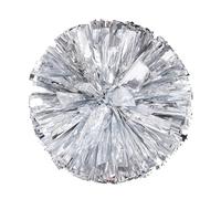 Pompon da cheerleader, grandi pompon per ragazze e bambine, per squadre di danza, gioco di danza in lamina di spirito di squadra, 30 cm, adatti alle dita, accessori da cheerleader per lo spirito del